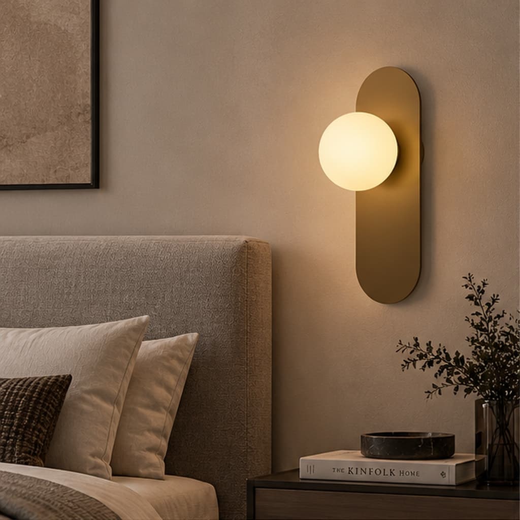 Minimalist Globe Wall Sconce