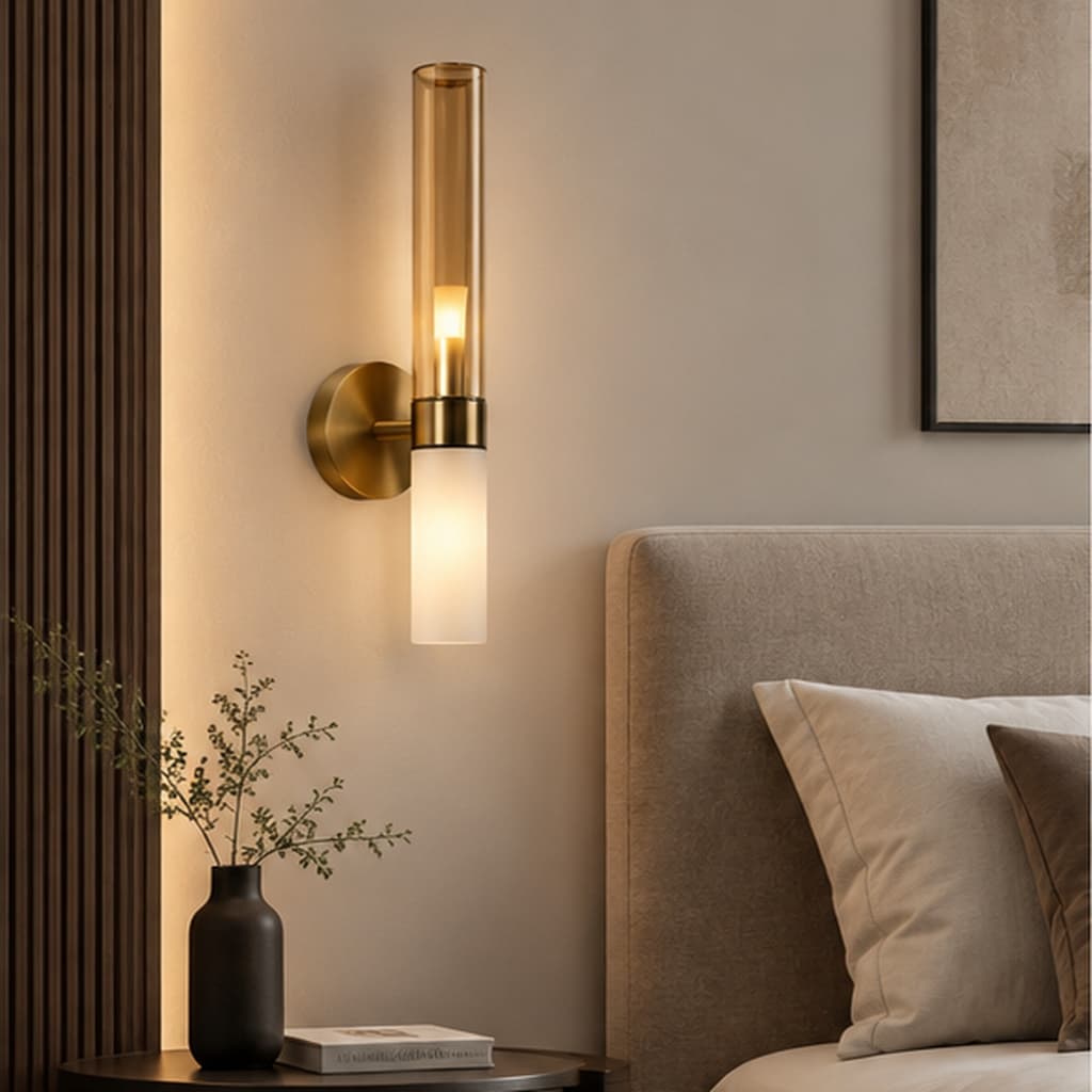 Astra Marble & Glass Wall Sconce