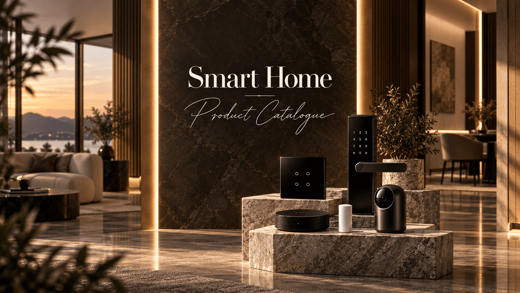EDISON LIGHTING — Smart Lock E-Catalogue (April 2026)