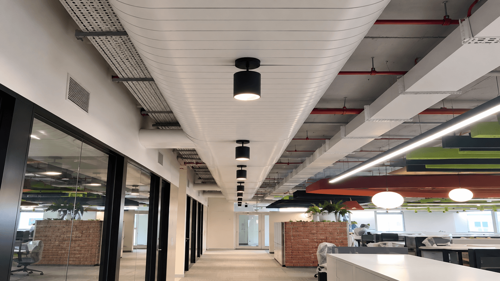 Lenovo India Headquarters - LENOVO Architectural Lighting by Edison Lighting