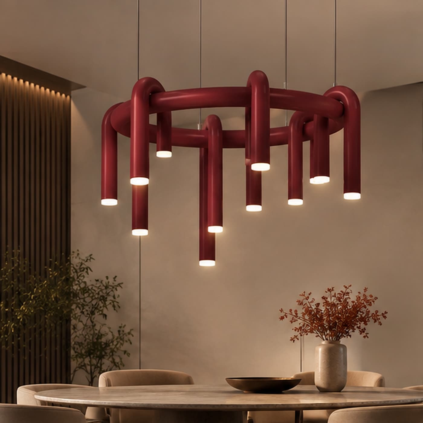 Solist Sculptural Chandelier