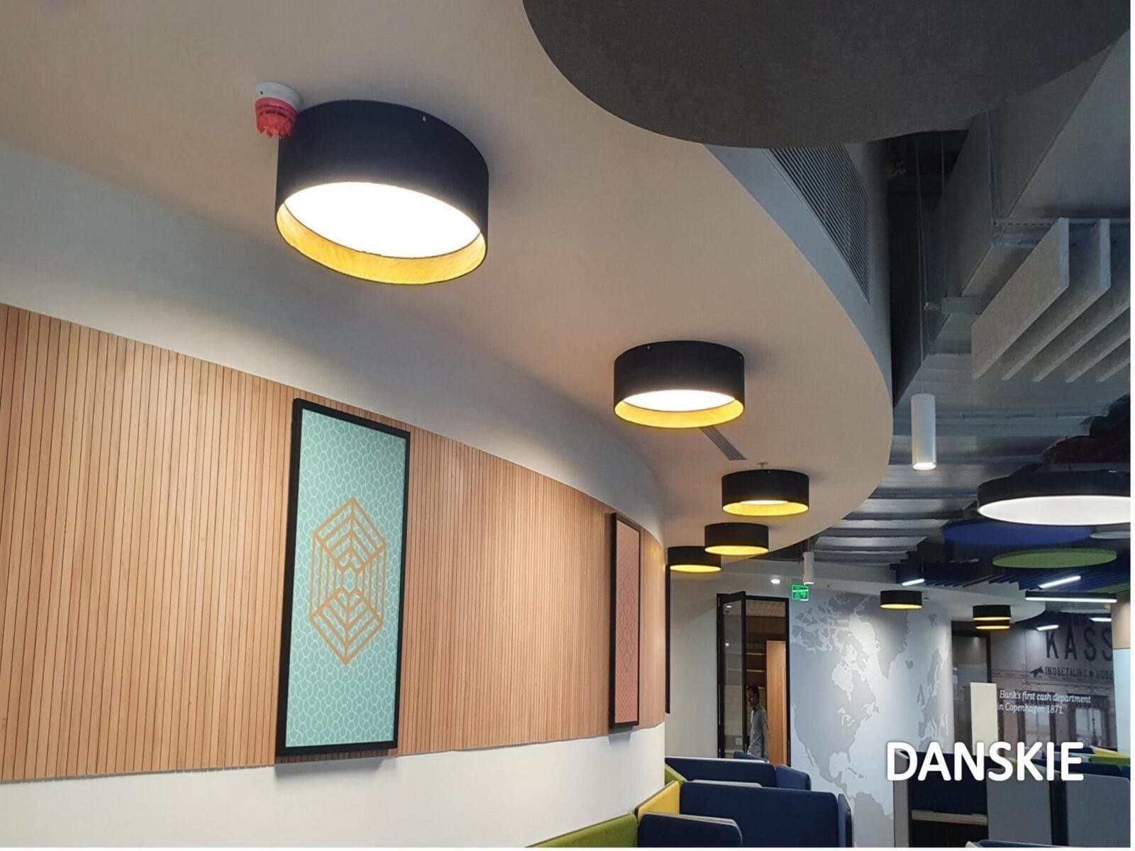 Danske Bank GTC - DANSKIE Architectural Lighting by Edison Lighting