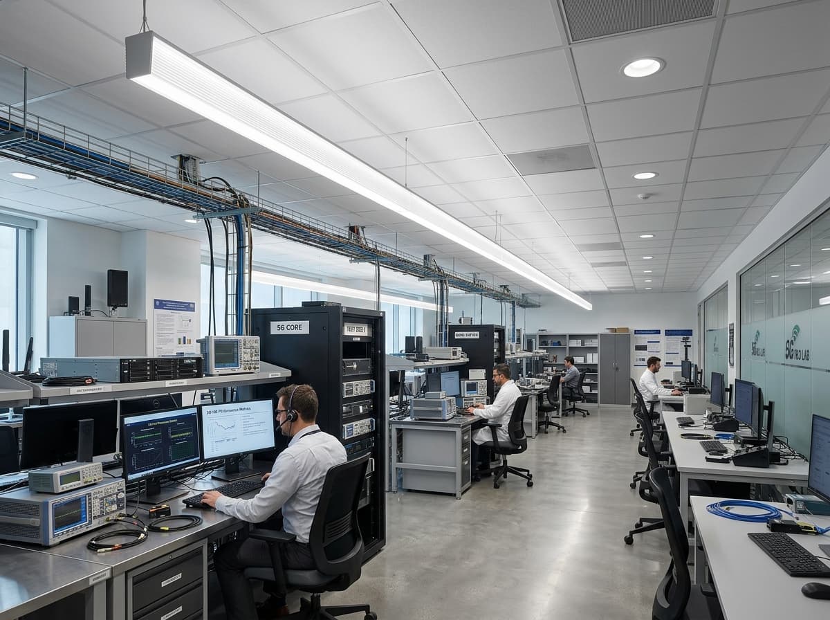 Ericsson India Telecom Centre - ERICSSON Architectural Lighting by Edison Lighting