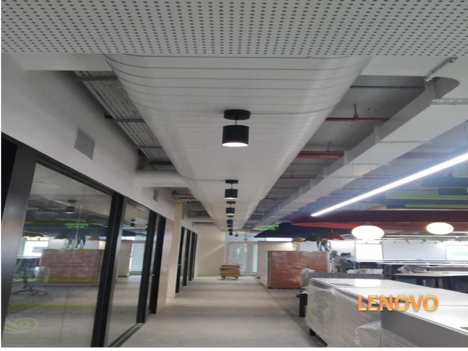 Lenovo India Headquarters - LENOVO Architectural Lighting by Edison Lighting
