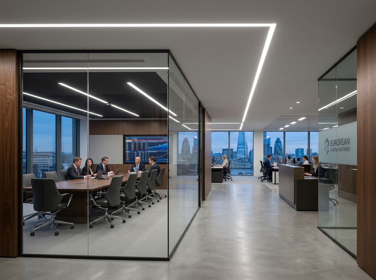 Société Générale Global Solution Centre - SOCIETE GENERALE Architectural Lighting by Edison Lighting