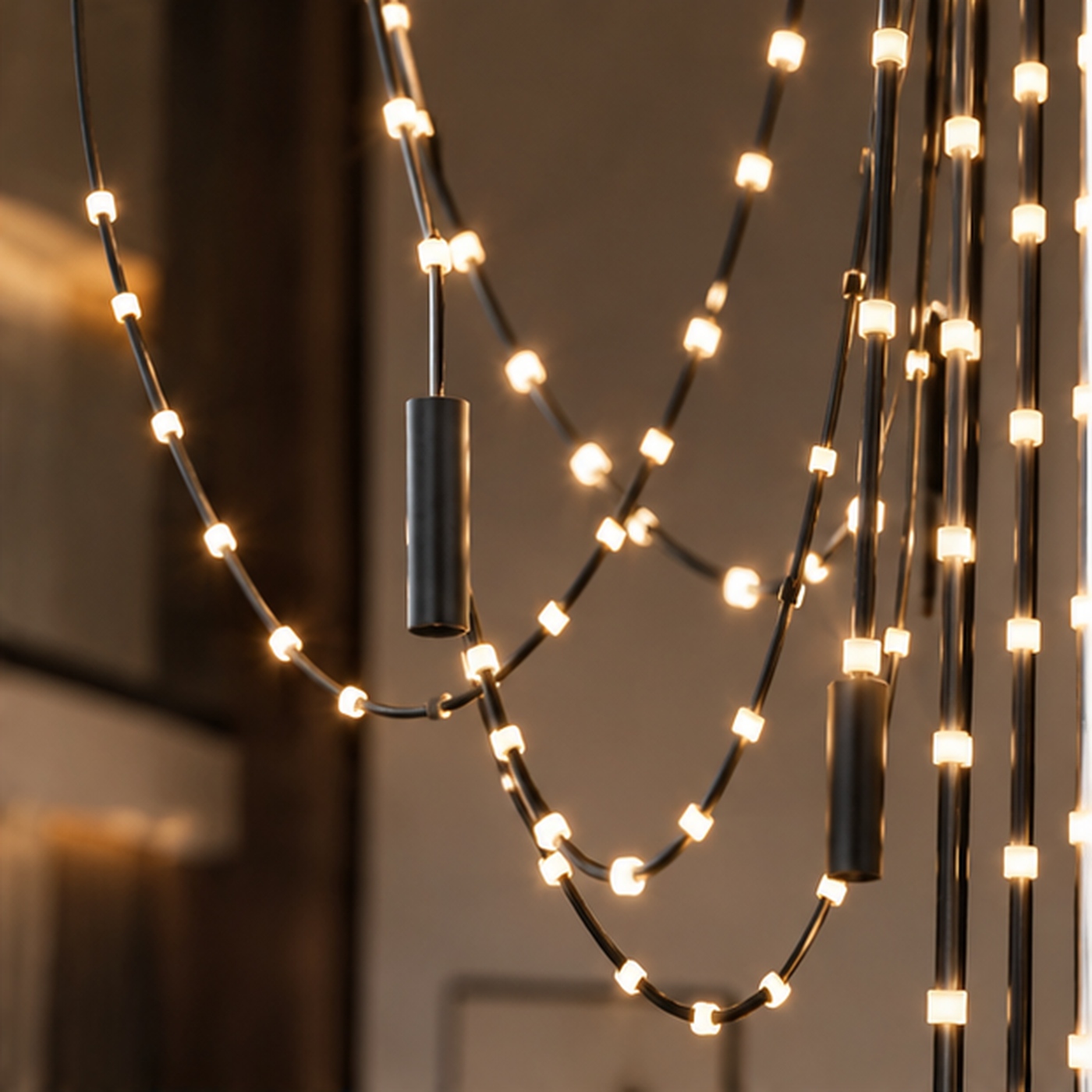 Lumina Grand Crystal Drop Pendant (Modern Luxury) photo 3